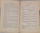 LE GENDRE Paul, MARTINET Alfred "Les régimes usuels"