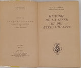 GAGNEBIN Élie "Histoire de la Terre et des êtres vivants"