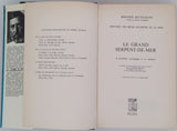 HEUVELMANS Bernard "Histoire des bêtes ignorées de la mer : Le grand serpent-de-mer. Le problème zoologique et sa solution"