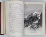 MANGIN Arthur "Histoire des jardins anciens et modernes" relié à la suite DEPELCHIN Fernand "Les forêts de la France"