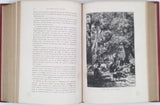 MANGIN Arthur "Histoire des jardins anciens et modernes" relié à la suite DEPELCHIN Fernand "Les forêts de la France"