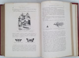 MANGIN Arthur "Histoire des jardins anciens et modernes" relié à la suite DEPELCHIN Fernand "Les forêts de la France"