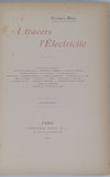 DARY Georges "A TRAVERS L'ELECTRICITE"