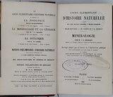 BEUDANT François-Sulpice "Cours élémentaire d'histoire naturelle à l'usage des lycées collèges, séminaires et maisons d'éducation : Minéralogie et Géologie"