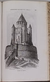 de CAUMONT Arcisse "ABÉCÉDAIRE OU RUDIMENT D'ARCHÉOLOGIE - ARCHITECTURE CIVILE ET MILITAIRE"
