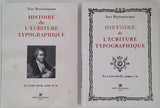 PERROUSSEAUX Yves "Histoire de l'écriture typographique - Le XVIIIe siècle, tomes I et II"