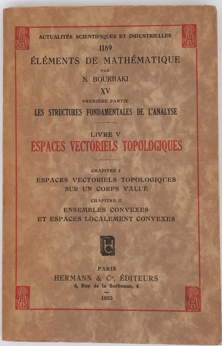 BOURBAKI Nicolas 