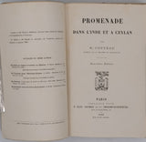 COTTEAU Edmond "Promenade dans l'Inde et à Ceylan"
