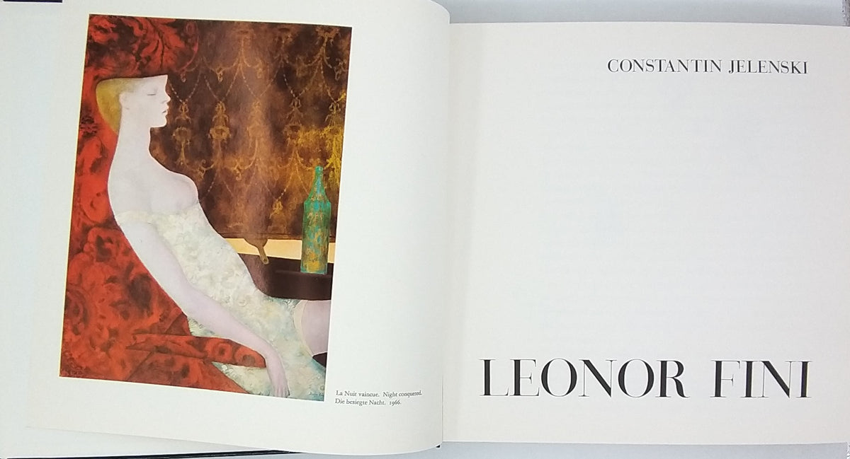 LEONOR FINI Constantin Jelenski 洋書　画集　初版 Leonor Fini | Constantin Jelenski | Hardcover Quarto no dust