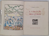 GUÉRIN Joseph "L'amour des livres suivi de Réflexions sur le snobisme"