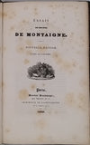 MONTAIGNE Michel Eyquem de "Essais de Michel de Montaigne"