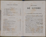 JOANNE Adolphe "Géographie du département de l'Indre"