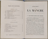 JOANNE Adolphe "Géographie du département de la Manche"
