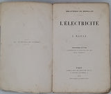 BAILLE Jean "L'Electricité"