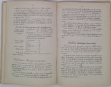 CHANAY (Capitaine) "Cours de Chimie industrielle"