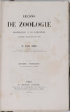 BERT Paul "LEÇONS DE ZOOLOGIE PROFESSÉES A LA SORBONNE Enseignement secondaire des jeunes filles"