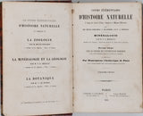 BEUDANT François-Sulpice "Cours élémentaire d'histoire naturelle à l'usage des lycées collèges, séminaires et maisons d'éducation : Minéralogie et Géologie"
