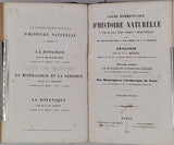 BEUDANT François-Sulpice "Cours élémentaire d'histoire naturelle à l'usage des lycées collèges, séminaires et maisons d'éducation : Minéralogie et Géologie"