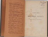 BOCQUILLON-LIMOUSIN Henri "FORMULAIRE DES MÉDICAMENTS NOUVEAUX ET DES MÉDICATIONS NOUVELLES pour 1891"