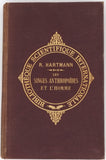 HARTMANN Robert "Les Singes anthropoïdes et leur organisation comparée à celle de l'Homme"