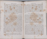 REGNAULT Henri Victor "Cours élémentaire de Chimie à l'usage des Facultés, des établissements d'enseignement secondaire, des écoles normales et des écoles industrielles"