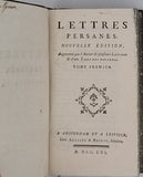 MONTESQUIEU Charles Louis de Secondat "LETTRES PERSANES - NOUVELLE ÉDITION"