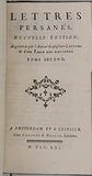 MONTESQUIEU Charles Louis de Secondat "LETTRES PERSANES - NOUVELLE ÉDITION"