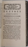 MONTESQUIEU Charles Louis de Secondat "LETTRES PERSANES - NOUVELLE ÉDITION"