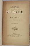 BERTHELOT Marcellin "Science et Morale"