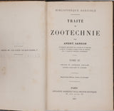 SANSON André "Traité de Zootechnie"