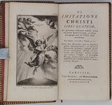 BEAUZÉE Nicolas "DE IMITATIONE CHRISTI LIBRI QUATUOR AD GERMANAM LECTIONEM REDUCTI JUXTA EDITIONEM ROSWEYDIANAM AD SIDEM AUTOGRAPHI ANNI M.CCCC.XLI"