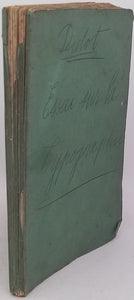 FIRMIN DIDOT Ambroise "Essai sur la typographie - Extrait du tome XXVI de l'encyclopédie moderne"