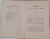 LINDET Léon "Principes de l'Industrie laitière - Le lait, la crème, le beurre, les fromages"