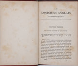 LIARD Louis "Les Logiciens anglais contemporains