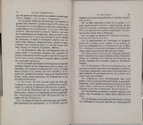 BOREAU Alexandre "Flore du centre de la France, ou Description des plantes qui croissent spontanément dans la région centrale de la France, et de celles qui y sont cultivées en grand, avec l'analyse des genres et des espèces" [Deux tomes en un volume]