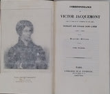 JACQUEMONT Victor "Correspondance de Victor Jacquemont avec sa famille et plusieurs de ses amis pendant son voyage dans l'Inde (1828-1832)"