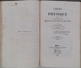 PEYRÉ Jean-Marie-Marcellin "Cours de physique destiné à MM. les Élèves de l'École Royale Spéciale militaire"