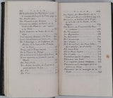 CHEVIGNARD DE LA PALLUE Antoine-Théodore "Nouveau spectacle de la nature contenant des notions claires et précises, et des détails intéressants sur les objets dont l'homme doit être instruit ..." [2 volumes]