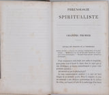 CASTLE Michel-Arthur "Phrénologie Spiritualiste - Nouvelles études de Psychologie Appliquée"