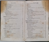 MÜLLER Johannes "Manuel de Physiologie - Traduit de l'Allemand sur la quatrième édition (1844) avec des annotations par A.-J.-L. Jourdan." [2 volumes]