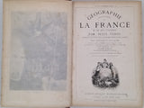 VERNE Jules "Géographie illustrée de la France et de ses colonies, par Jules Verne, précédée d'une étude sur la géographie générale de la France, par Théophile Lavallée"