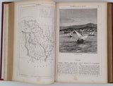 VERNE Jules "Géographie illustrée de la France et de ses colonies, par Jules Verne, précédée d'une étude sur la géographie générale de la France, par Théophile Lavallée"