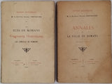 CHEVALIER Ulysse (Docteur) "Œuvres historiques du Docteur Ulysse Chevalier" [2 volumes sur 3]