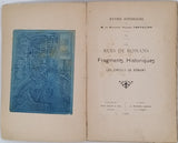 CHEVALIER Ulysse (Docteur) "Œuvres historiques du Docteur Ulysse Chevalier" [2 volumes sur 3]