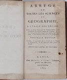 [Anonyme] "Abrégé de toutes les sciences et géographie, à l'usage des enfans ..."