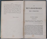 GIRARD Maurice "Les Métamorphoses des Insectes"