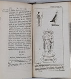 PLUCHE Noël-Antoine (Abbé) "Histoire du ciel, où l'on recherche l'origine de l'idolâtrie, et les méprises de la philosophie, sur la formation des corps célestes. Nouvelle édition" [2 volumes]