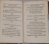 MORFOUACE de BEAUMONT Gilles "Apologie des Bestes ou leurs connoissances et raisonnement. Prouvés contre le Système des Philosophes Cartésiens, qui prétendent que les Brutes ne sont que des Machines automates. Ouvrage en vers"