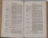 GIRARDIN Jean Pierre "Leçons de chimie élémentaire appliquées aux Arts industriels et faites le dimanche, à l'École municipale de Rouen" [Tome I et II : Chimie inorganique - Chimie organique]