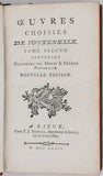 FONTENELLE Bernard le Bouyer de "Œuvres choisies - Nouvelle édition" [2 Volumes]